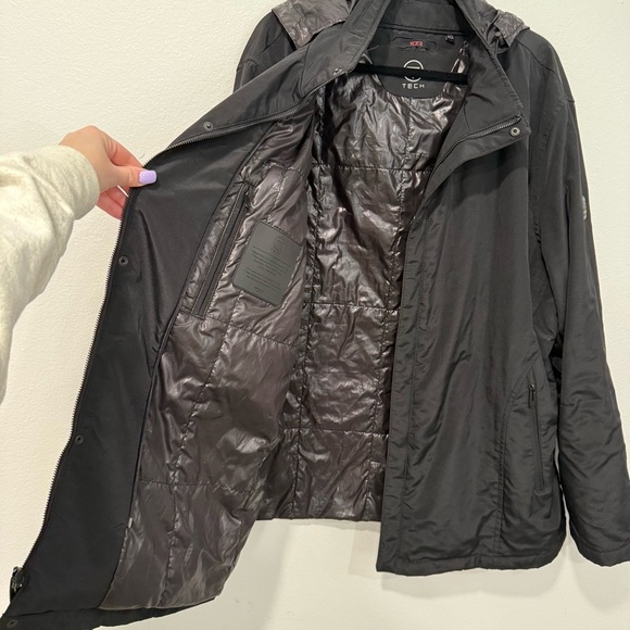 Tumi T-Tech Men’s Hooded Black Jacket XXL - Picture 4 of 8